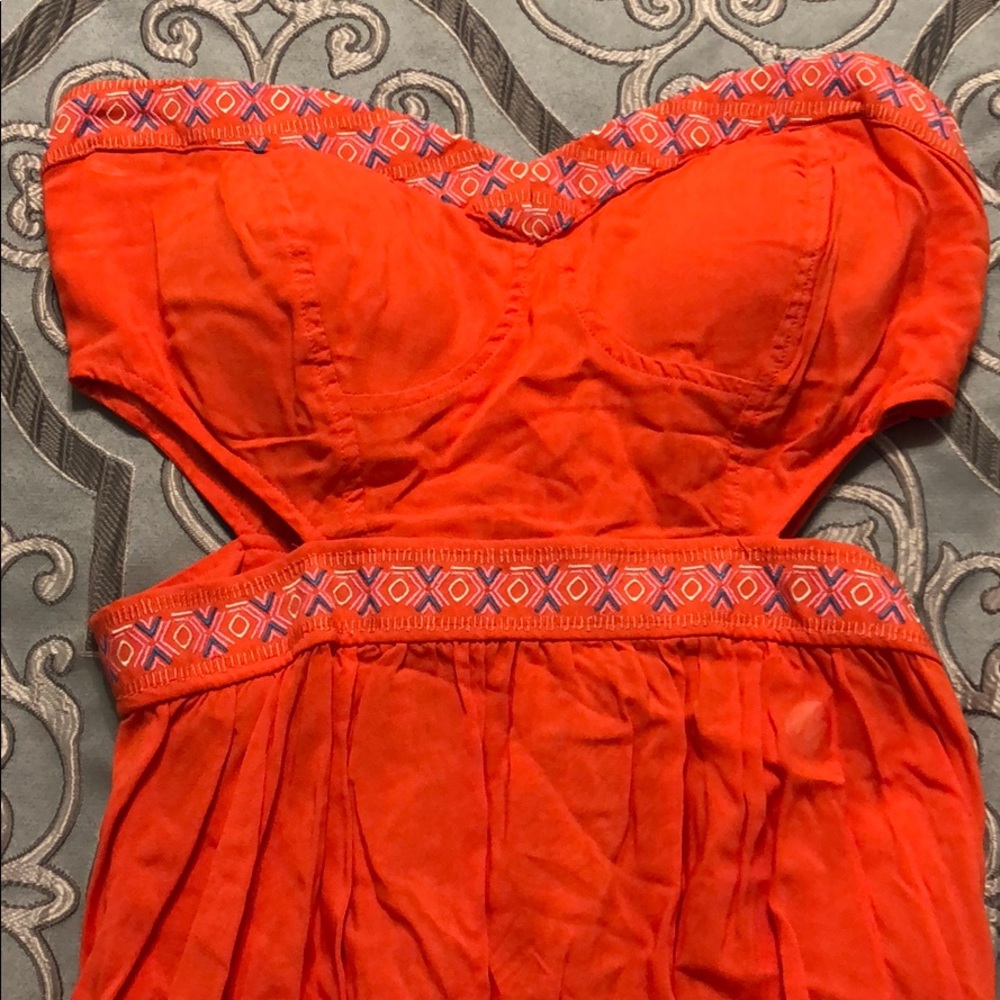 Roxy cut-out dress with pockets